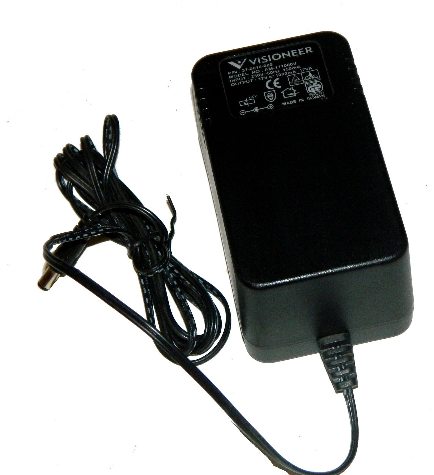 NEW Visioneer 37-0016-000 17VDC 1.0A AM-171000V AC Adapter